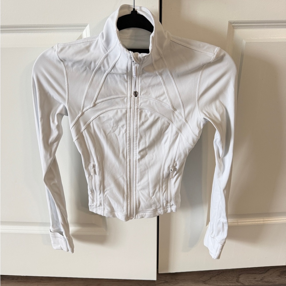 Lululemon White Zip-Up Jacket - Picture 2 of 5